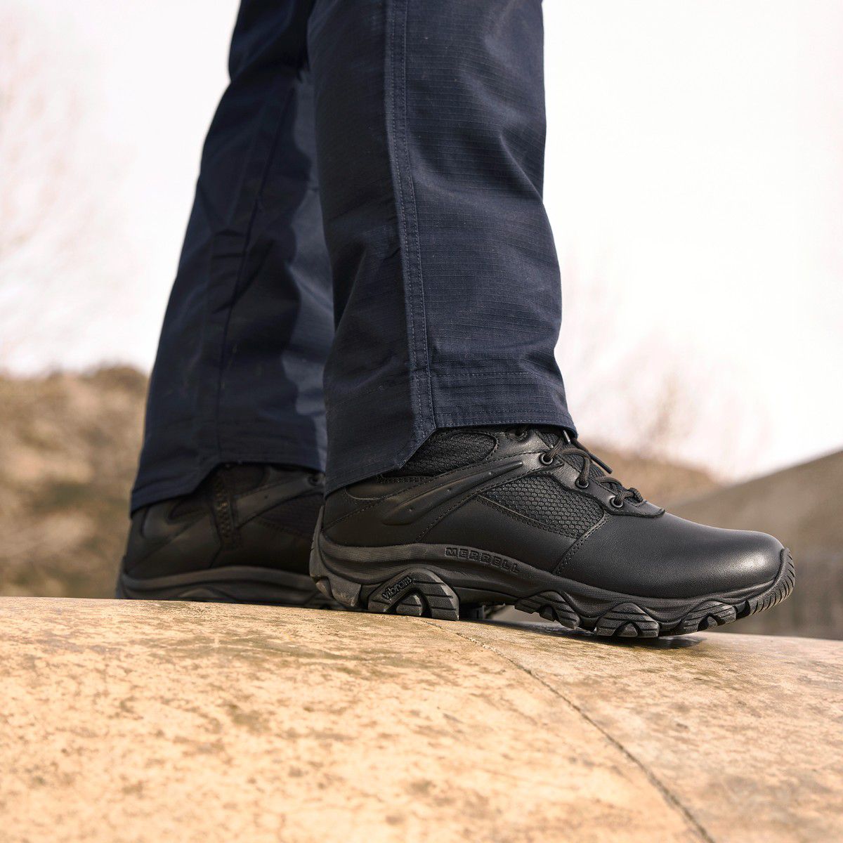 Merrell Men Moab 3 8" Tactical Zip Waterproof Boot