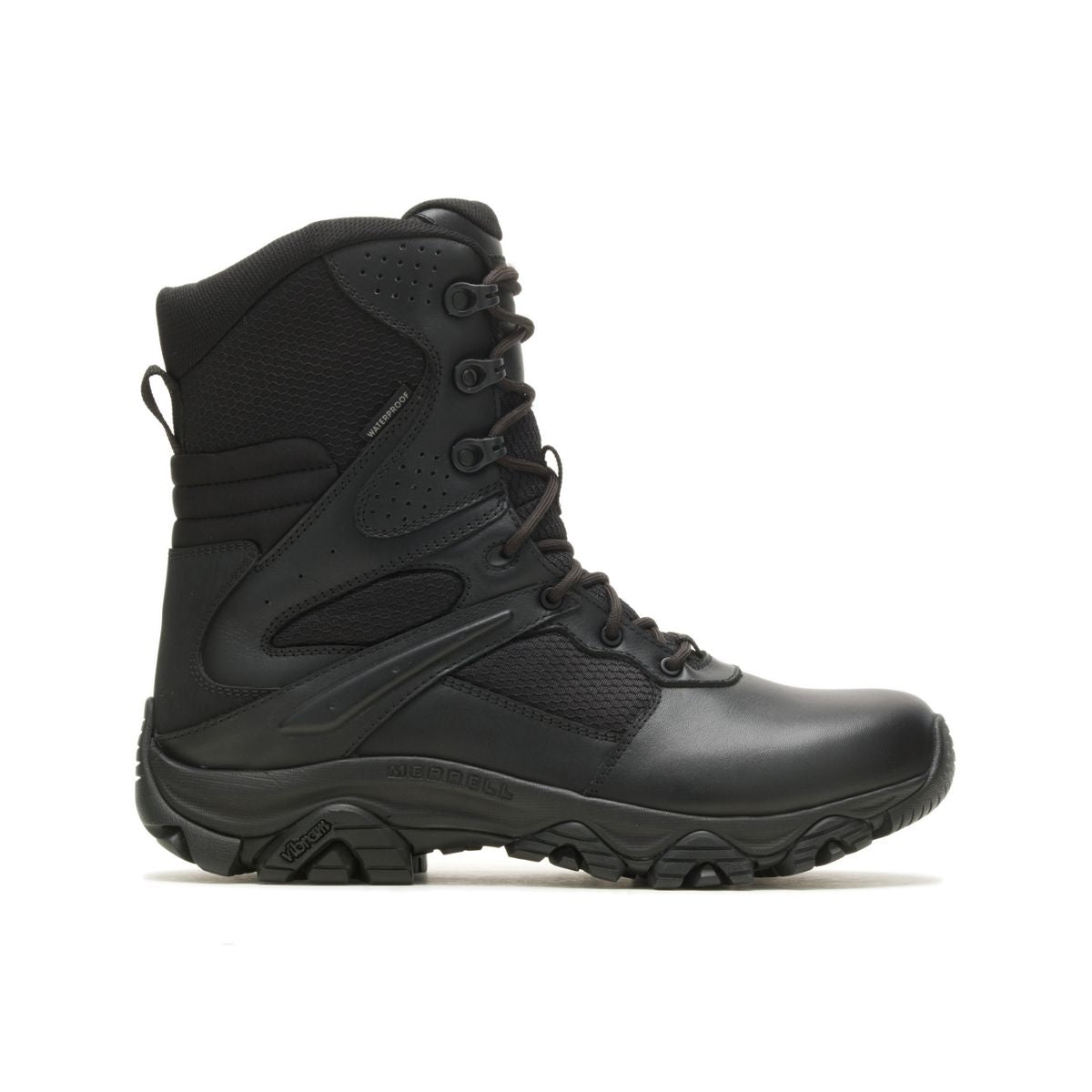 Merrell Men Moab 3 8" Tactical Zip Waterproof Wide Boots