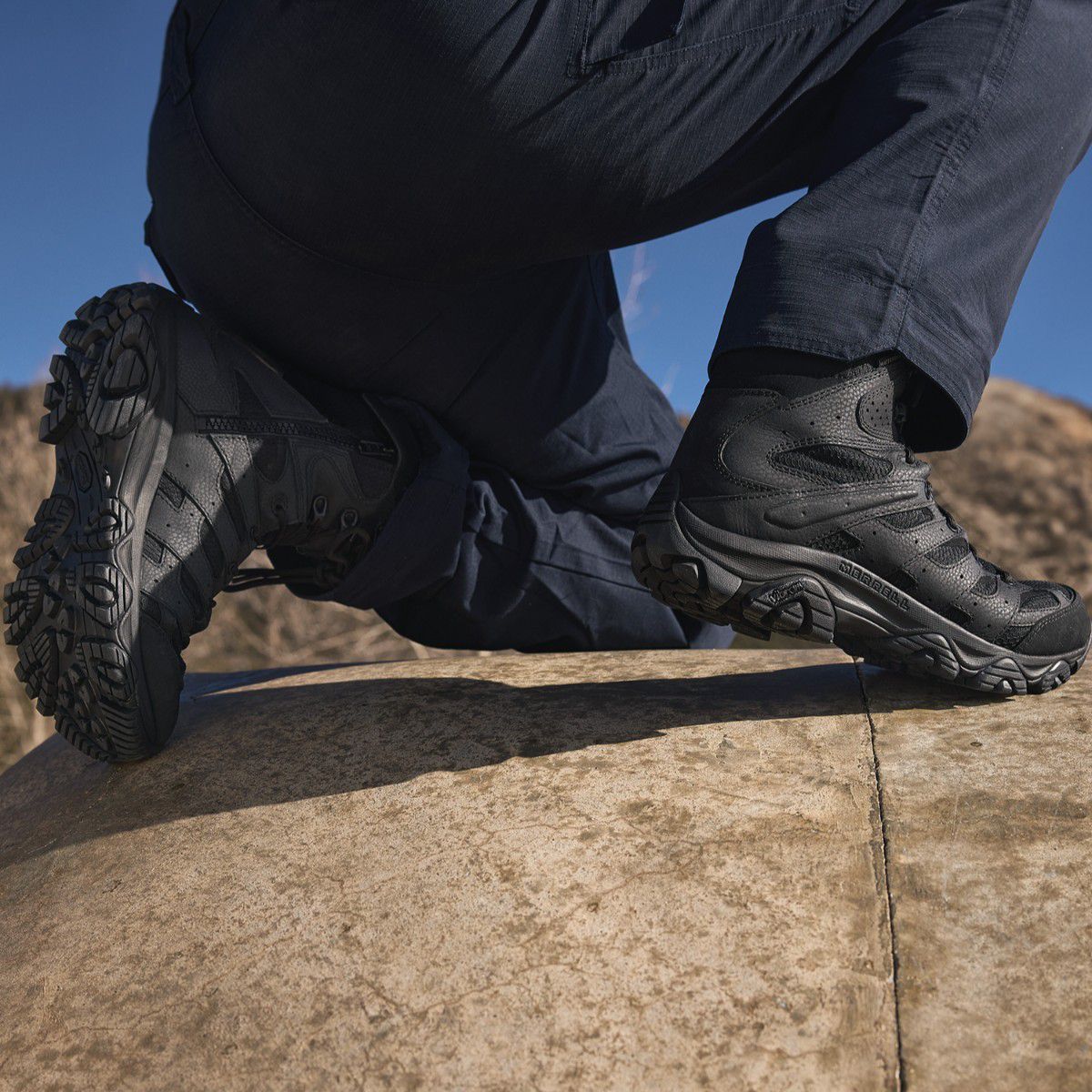 Merrell Men's Moab 3 8" Tactical Zip Waterproof Boot