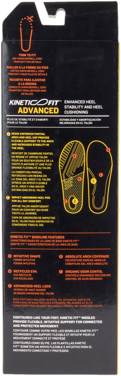 Merrell Women - Kinetic Fit™ Advanced Footbed - Insoles
